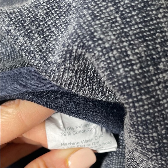 Rebecca King‎ Navy Button Sweater - Picture 7 of 8